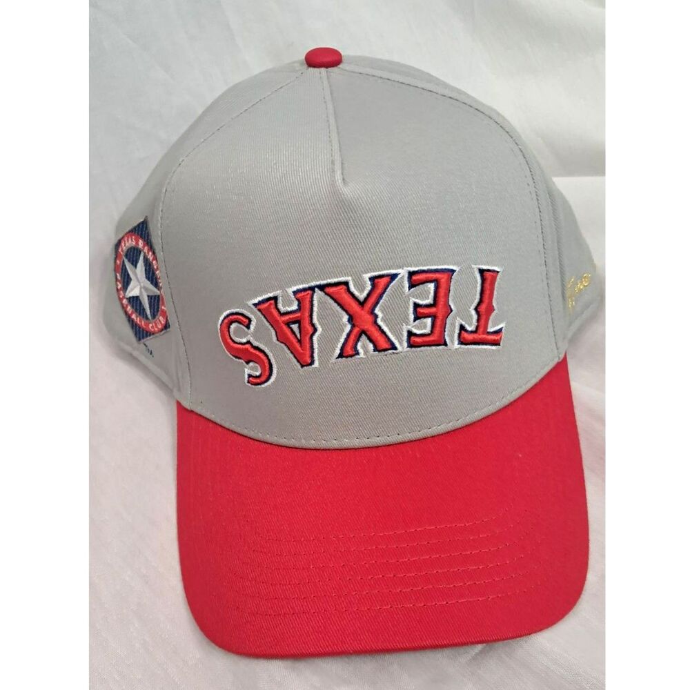 Texas Rangers x True Brvnd Red/Gray1996 Theme Night Hat 7/20/26